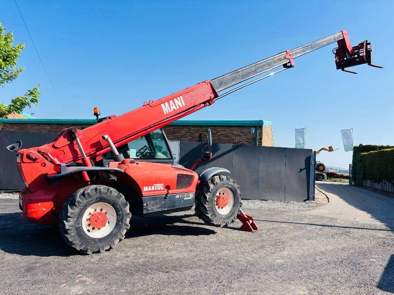 MANITOU MT1233 ST TURBO TELEHANDLER *C/W PALLET TINES*