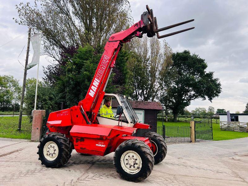 MANITOU MLT626 4WD TELEHANDLER C/W PALLET TINES *VIDEO*