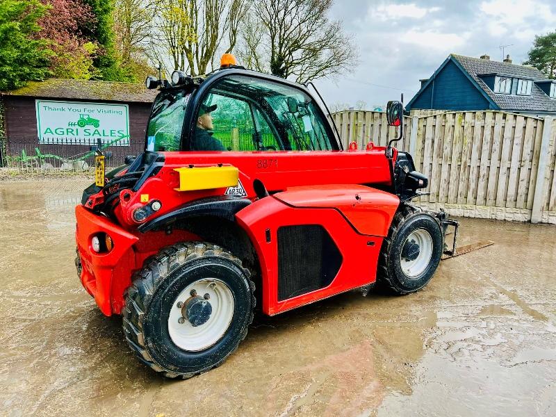 MANITOU MT420 COMFORT TURBO 4WD TELEHANDLER *YEAR 2017, 1772 HOURS* VIDEO *