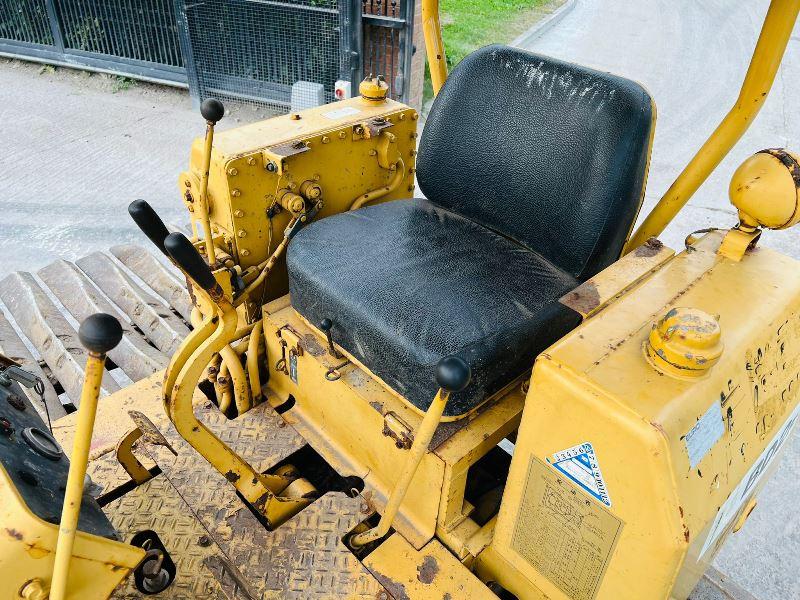 MITSUBISHI BD2P DOZER C/W STRAIGHT BLADE & TILT *VIDEO*