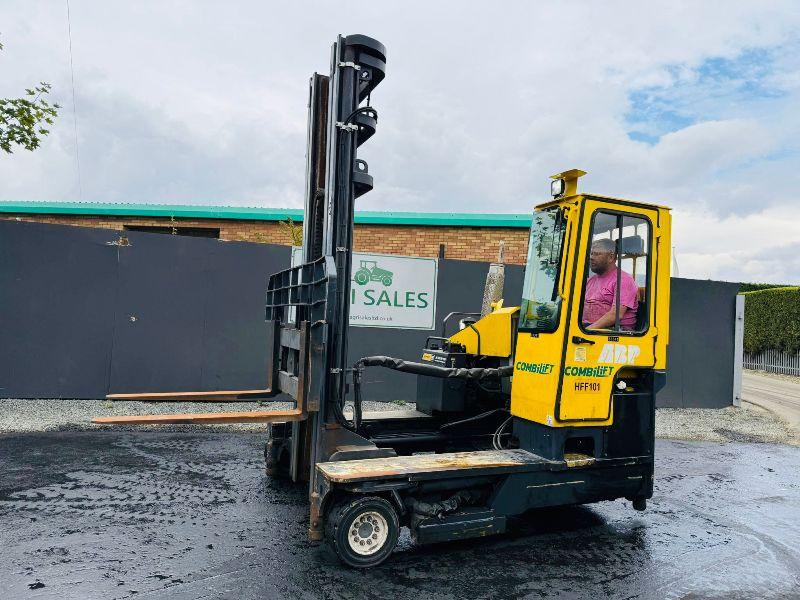 COMBILIFT C5000 DIESEL TRUCK MOUNTED FORKLIFT*STARTS BUT DOESNT DRIVE*VIDEO*