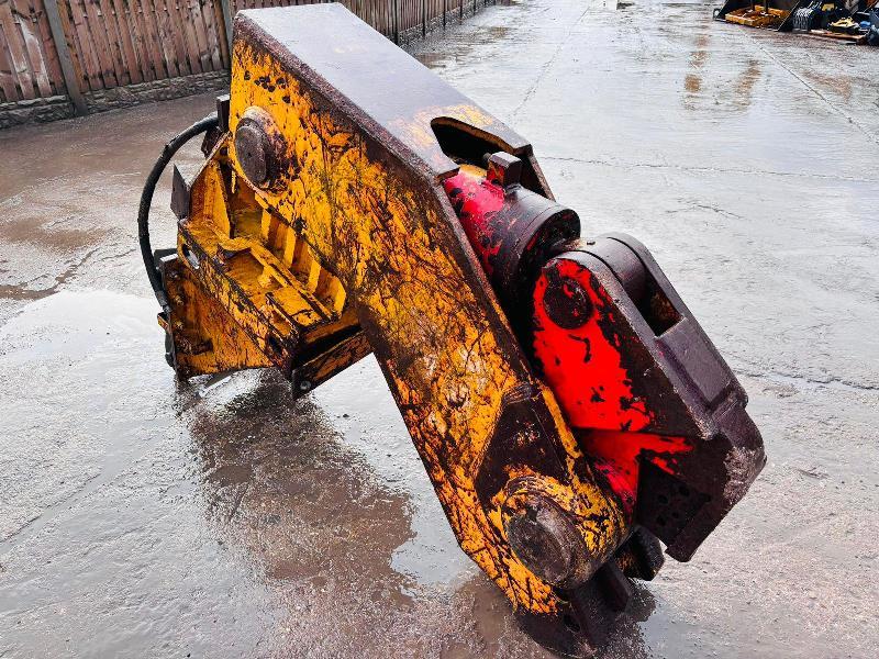 HYDRAULIC DEMOLITION SHEAR TO SUIT 10-12 TON EXCAVATOR *VIDEO*