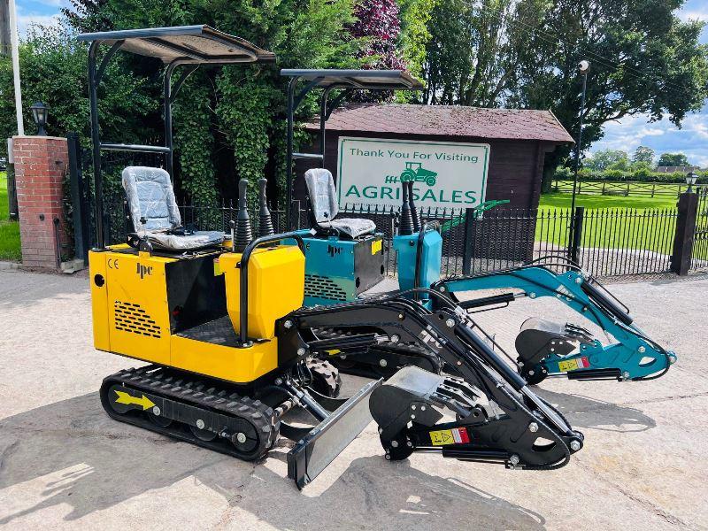UNUSED JPC PC10 TRACKED EXCAVATOR * YEAR 2023, CHOICE OF 2*VIDEO*