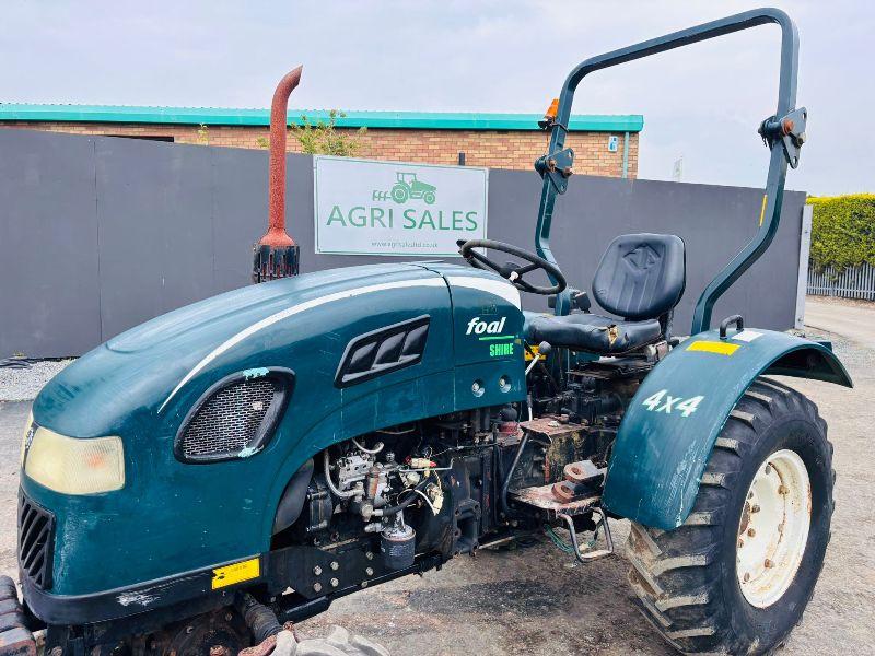 FOAL SHIRE COMPACT TRACTOR*C/W REAR LINKAGE*VIDEO*