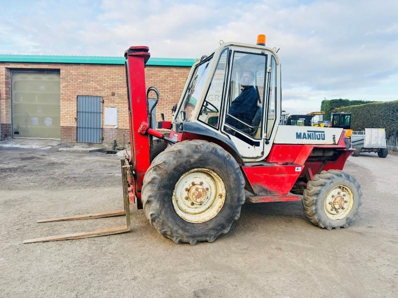 MANITOU M426CP ROUGH TERRAIN 4WD FORKLIFT*VIDEO*