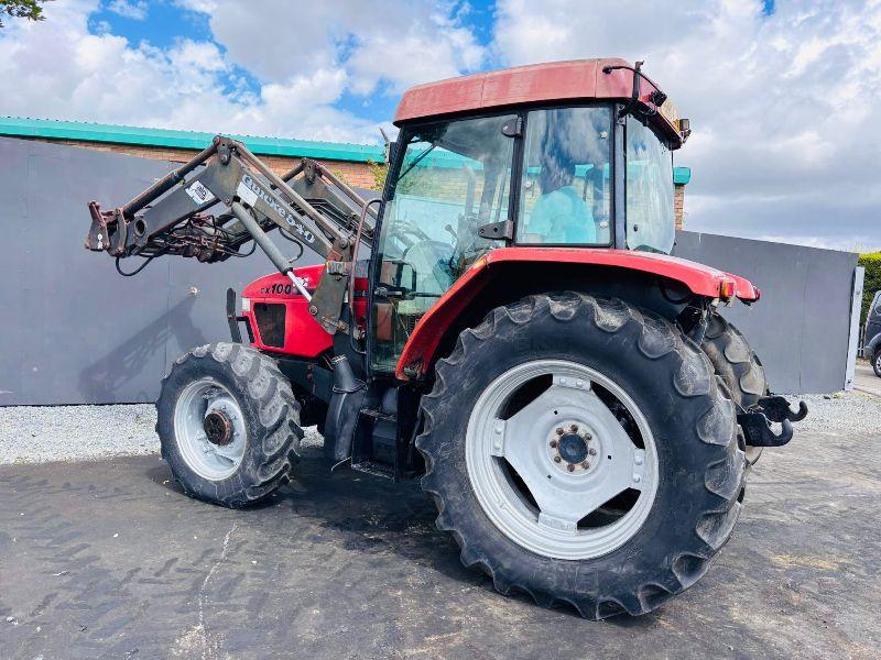 CASE CX100 TRACTOR*C/W QUICKIE 540 FRONT LOADER*VIDEO*