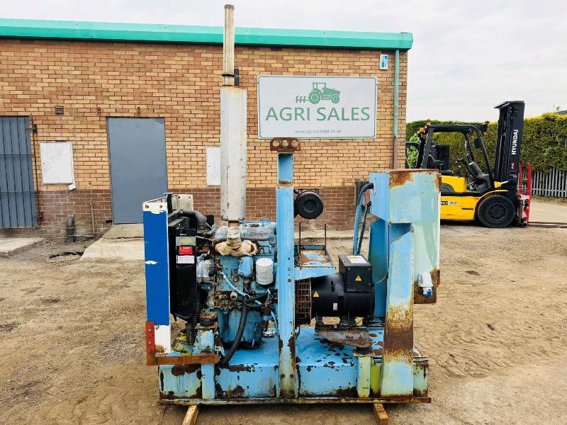 IVECO 3 CYLINDER GENERATOR* ON A SKID*VIDEO*