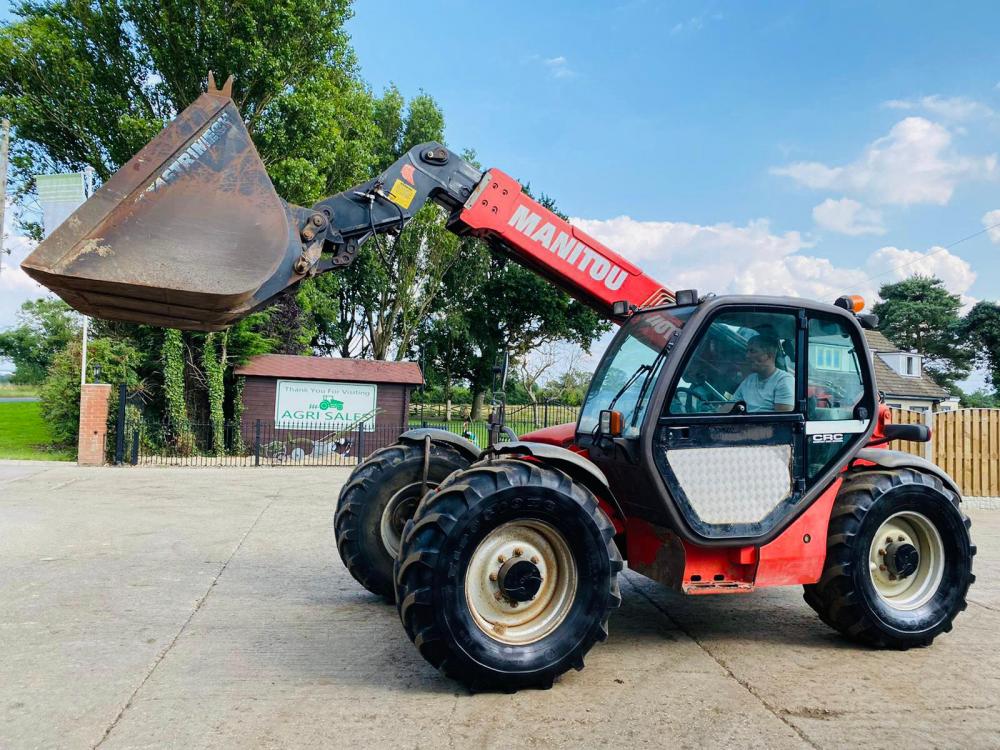 MANITOU MLT741120 TELEHANDLER * AG SPEC * C/W PICK UP HITCH