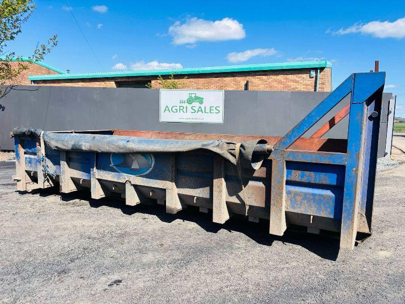30 YARD HOOKLOADER BIN *C/W RAMPS AND REAR BARN DOORS*