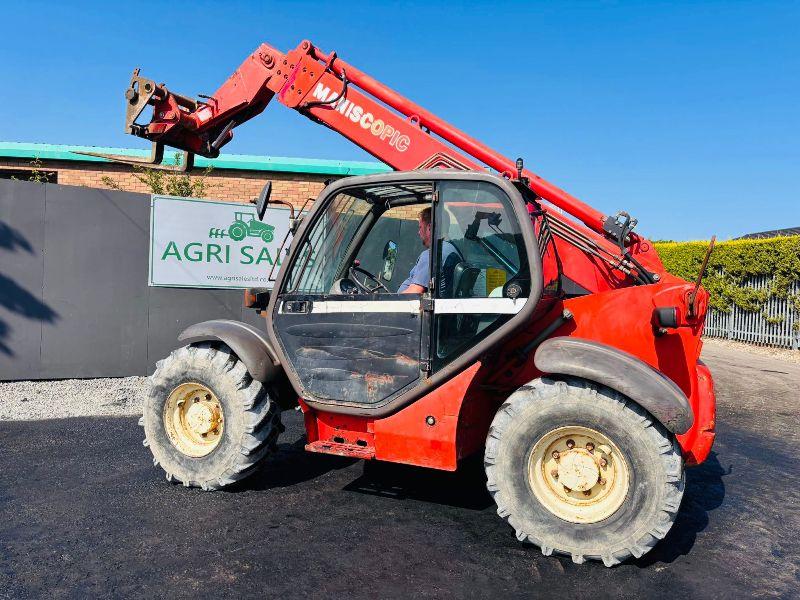 MANITOU MT 932 TELEHANDLER*C/W PALLET TINES*5197 HOURS*VIDEO*