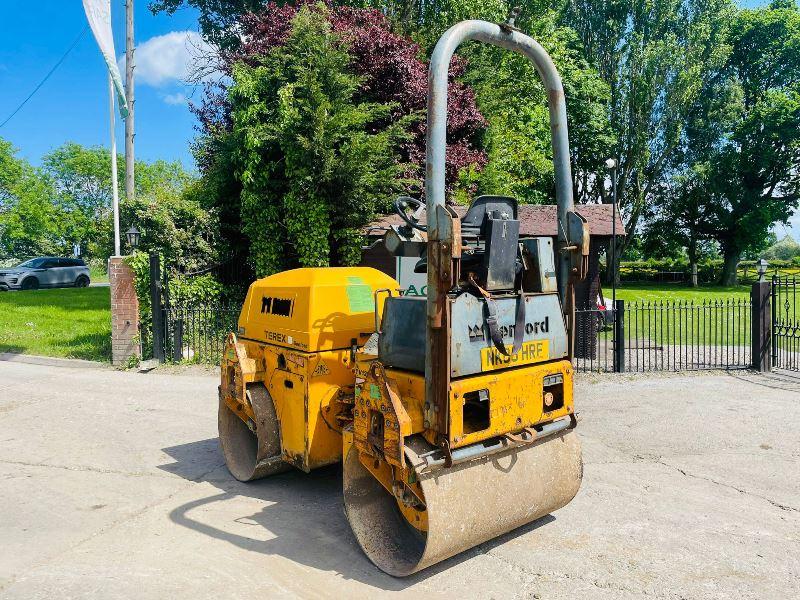 TEREX BENFORD TV1200DF ROLLER * YEAR 2005 , ONE OWNER FROM NEW *VIDEO*