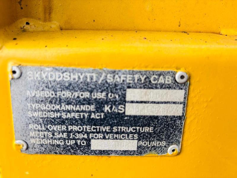VOLVO BM 4WD LOADING SHOVEL C/W JCB Q FIT HEAD STOCK *VIDEO*