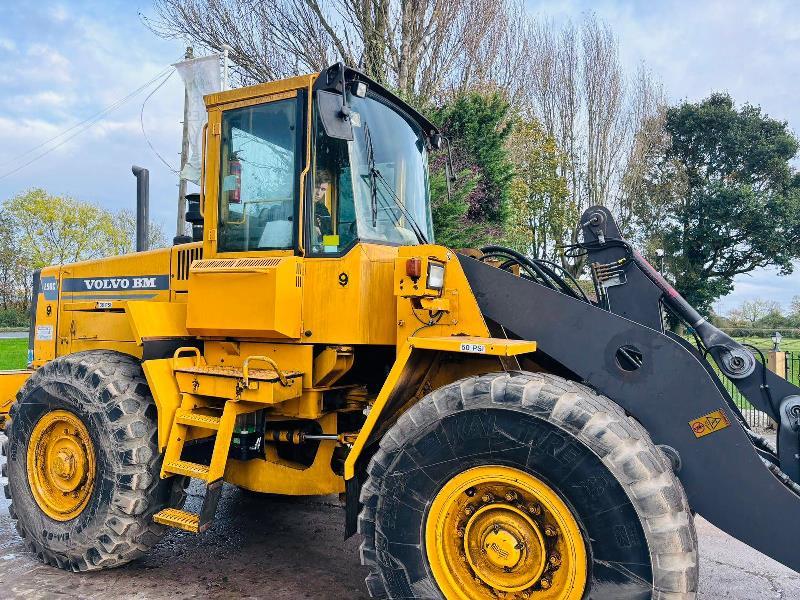 VOLVO L90C 4WD LOADING SHOVEL C/W TOE TIP BUCKET *VIDEO*