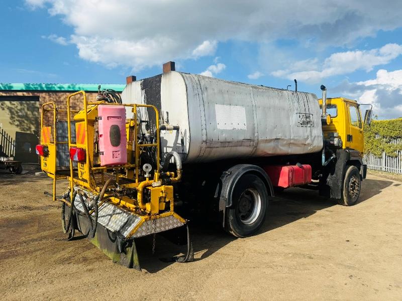 LEYLAND DAF 60-180 TURBO TAR SPRAYER LORRY*VIDEO*