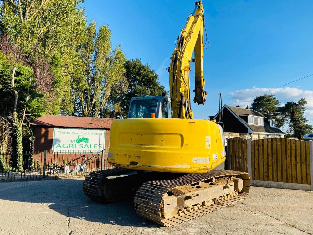 NEW HOLLAND KOBELCO E145 TRACKED EXCAVATOR C/W QUICK HITCH