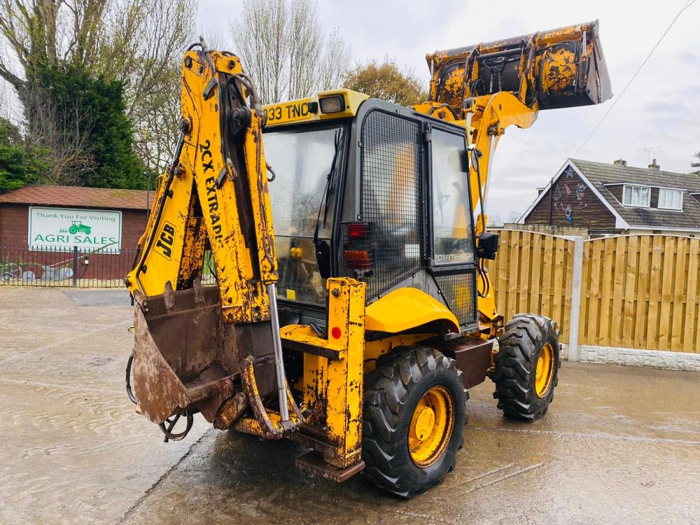 JCB 2CX SITEMASTER BACKHOE DIGGER C/W EXTENDING DIG