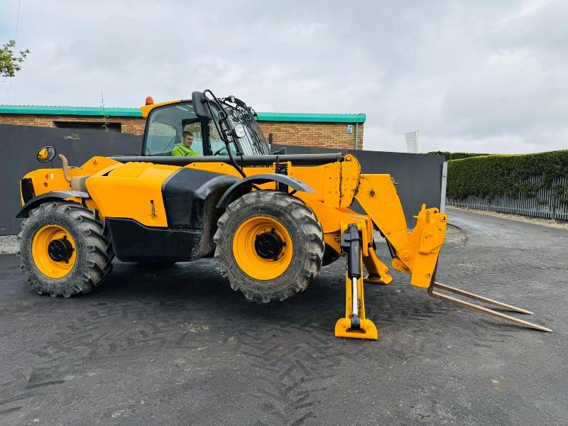 JCB 535-125 HI VIZ TELEHANDLER*C/W JACK LEGS*YEAR 2016*