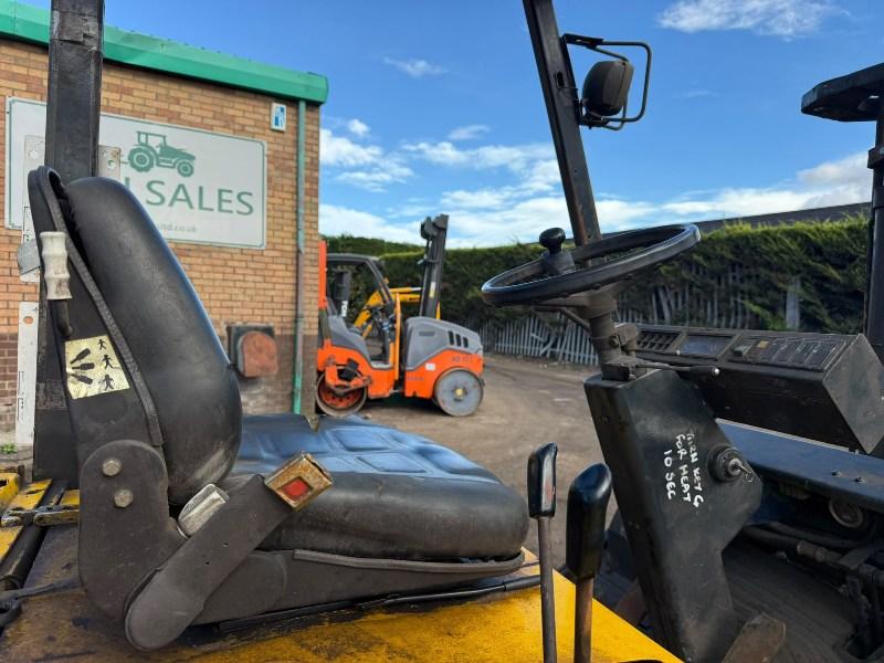 KOMATSU FD45T-5E FORKLIFT*C/W PALLET TINES*VIDEO*
