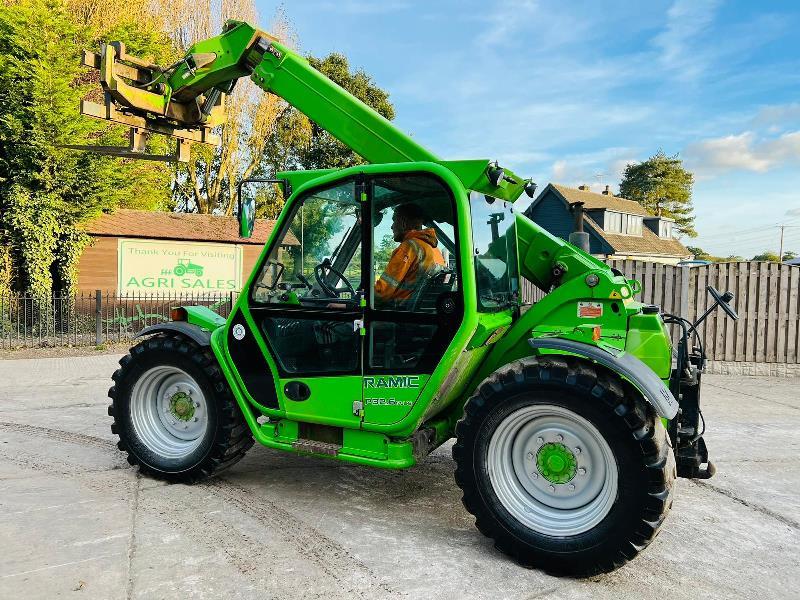 MERLO P32.6PLUS 4WD TELEHANDLER *AG-SPEC, YEAR 2009* C/W PICK UP HITCH *VIDEO*