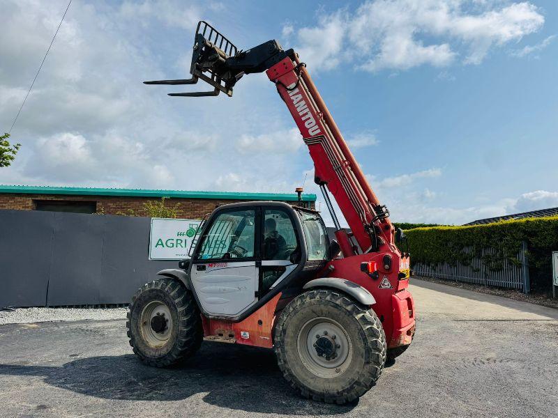 MANITOU MT932 4WD TELEHANDLER *C/W PALLET TINES*VIDEO*