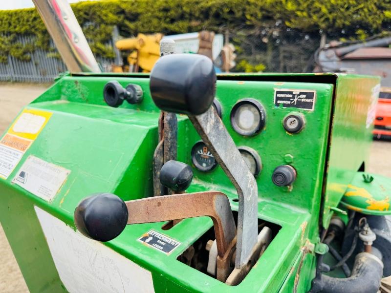 4WD ARTICULATED TRENCHER*C/W KUBOTA ENGINE*VIDEO*