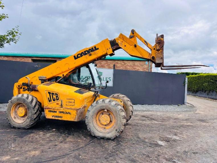 JCB 540-70 TELEHANDLER*C/W PALLET TINES*AG SPEC*VIDEO*