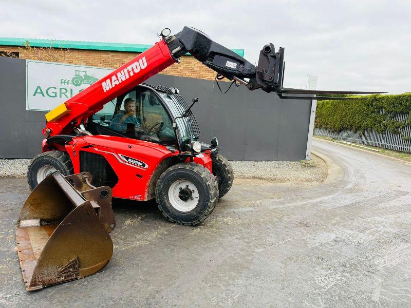 MANITOU MT420H COMFORT TELEHANDLER*C/W PALLET TINES*YEAR 2021*VIDEO*