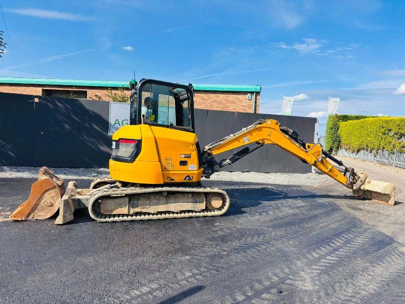 JCB 48Z-1 T3 TRACKED EXCAVATOR*YEAR 2020*C/W 3 BUCKETS*VIDEO*