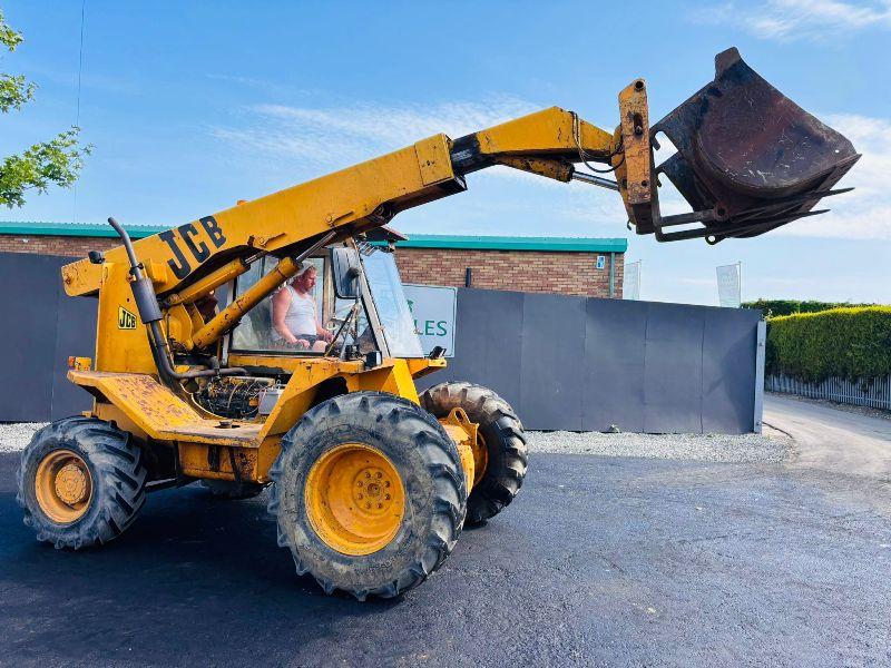 JCB 525B TELEHANDLER*C/W PALLET TINES AND BUCKET*VIDEO*