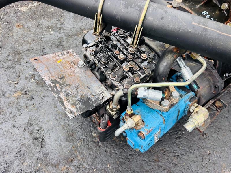 PERKINS ENGINE*C/W PUMP*VIDEO*