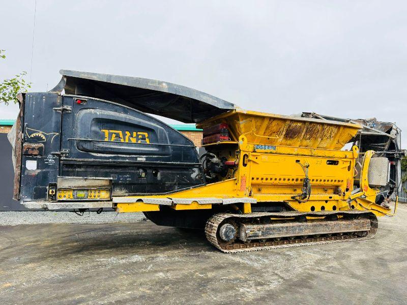 TANA SHARK 440DT INDUSTRIAL SHREDDER*YEAR 2017*C/W REMOTE CONTROL*VIDEO*