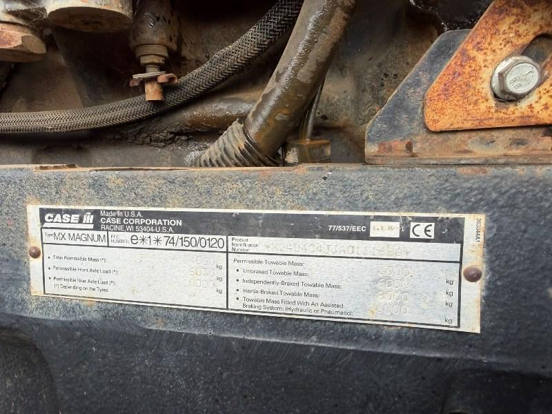 CASE MX240 TRACTOR*INTERMITTENT DRIVE*VIDEO*