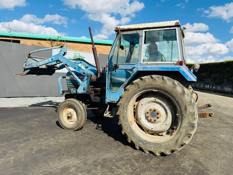 LEYLAND 272 TRACTOR*C/W POWER LOADER AND MUCKFORK*VIDEO*