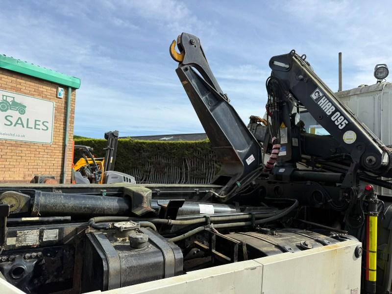 SCANIA P94 6X2 HOOK LOADER*C/W HIAB*114969 KM*VIDEO*