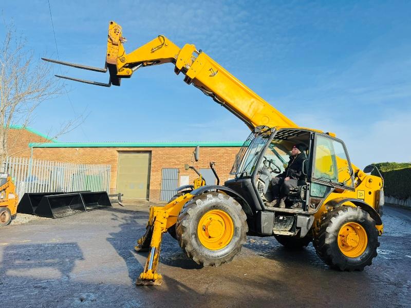JCB 535-140 TELEHANDLER*C/W PALLET TINES*VIDEO*