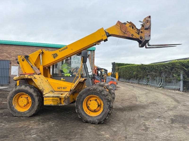 JCB 527-67 TELEHANDLER*C/W PALLET TINES*VIDEO*