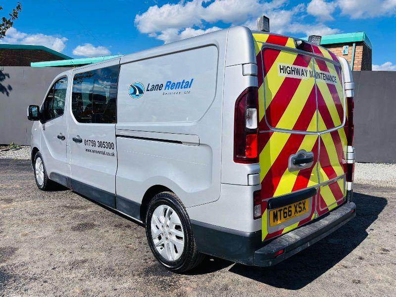 RENAULT TRAFIC LL29  SPORT CREW VAN NAV DCI *YEAR 2016*VIDEO*