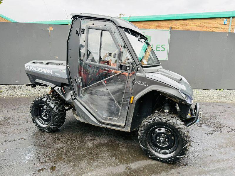 FUGLEMAN UT10 E 4WD ATV*C/W REAR TIP*YEAR 2023*ONLY 275 HOURS*VIDEO*