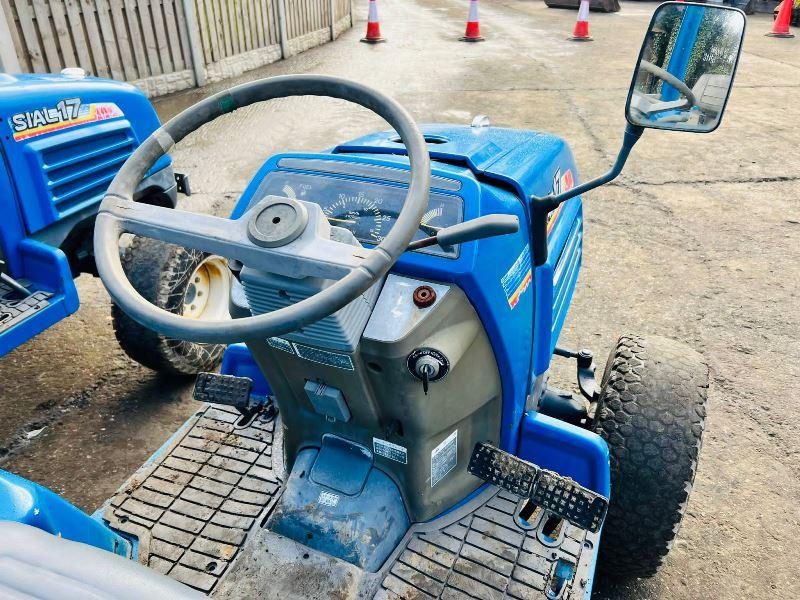 ISEKI TF17F 4WD COMPACT TRACTOR * CHOICE OF TWO *VIDEO* 