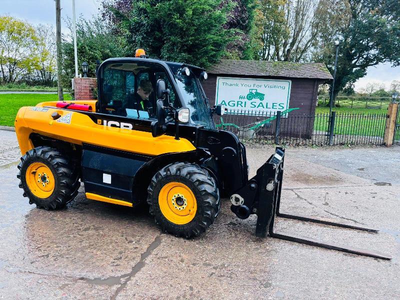 JCB 516-40 4WD TELEHANDLER *YEAR 2018, 68 PLATE, 1034 HOURS* C/W PALLET TINES *VIDEO*