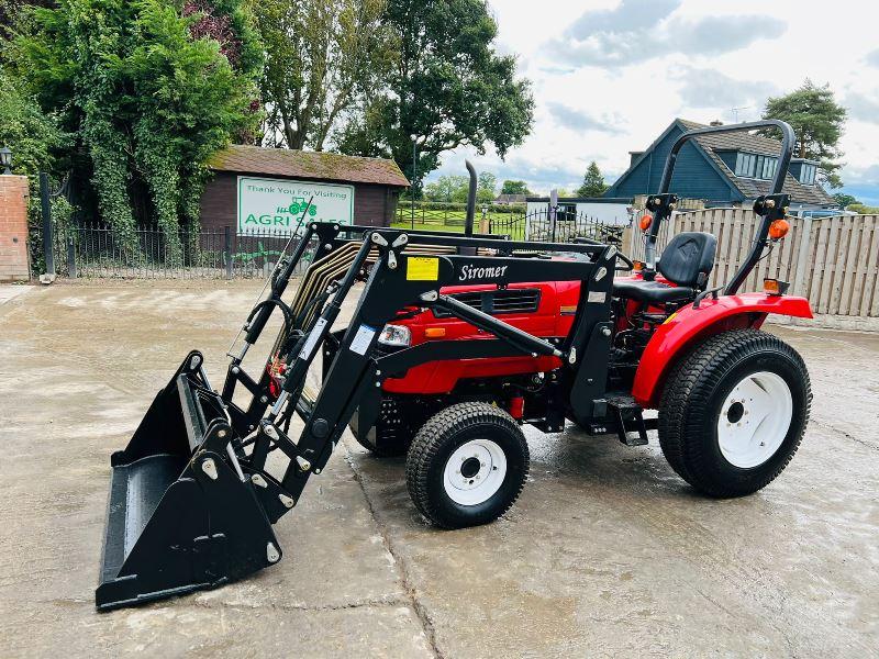 BRAND NEW SIROMER 304 FIELD RANGE 4WD TRACTOR *YEAR 2023* CW LOADER *VIDEO*