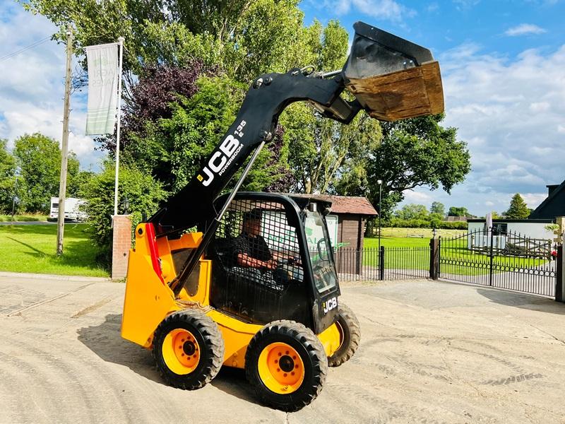 JCB 135 4WD SKIDSTEER * YEAR 2014 * C/W BUCKET *VIDEO*