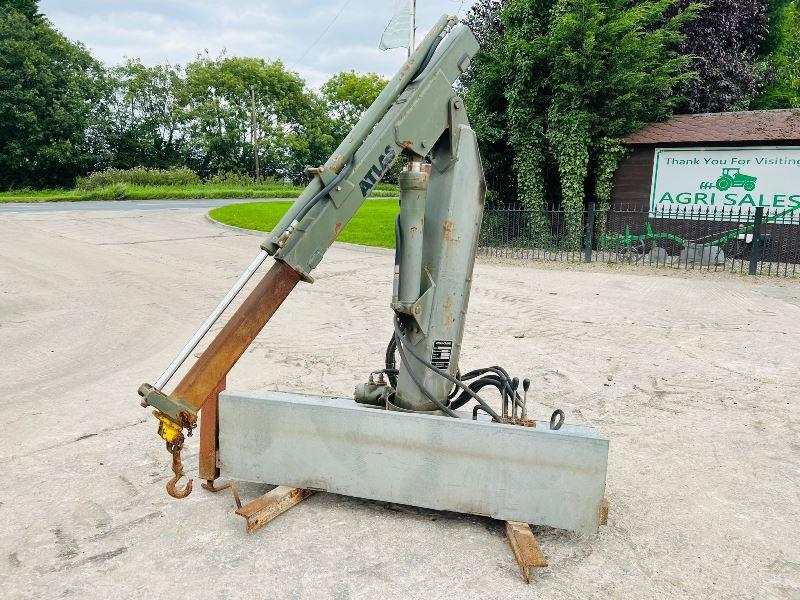 ATLAS AK 610T CRANE *BETTERY & HYDRAULIC POWERED* 