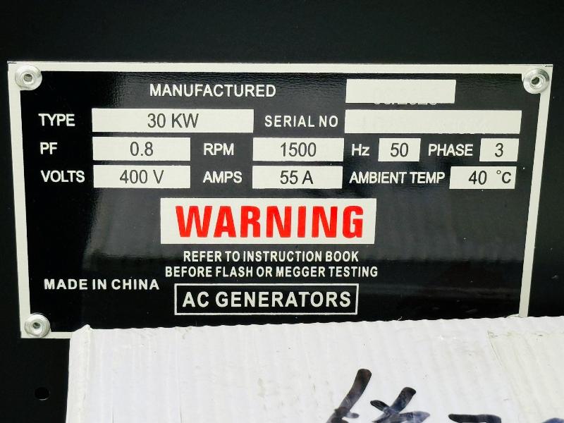 *BRAND NEW*COMPAL POWER VG-R30 41KVA GENERATOR TWIN AXLE TRAILER*VIDEO*