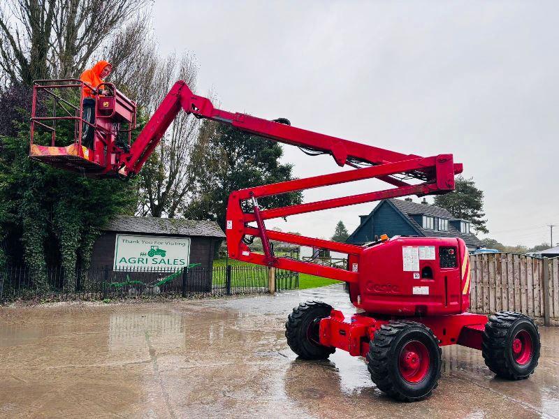GENIE Z-4525 AIREL PLATFORM * 24FT REACH * C/W TELESCOPIC BOOM *VIDEO*