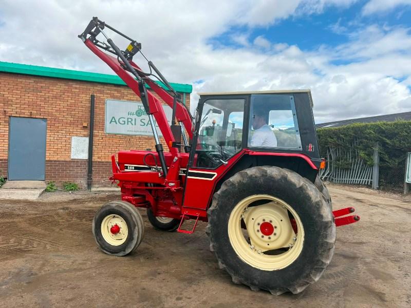 CASE INTERNATIONAL 585 TRACTOR*C/W FRONT LOADER*VIDEO*