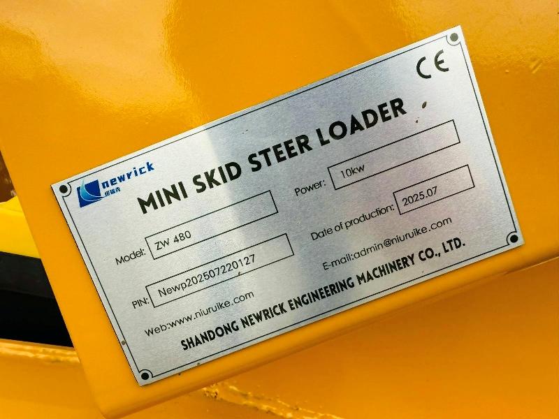 NEW*NEWRICK ZW480 PEDESTRIAN LOADER*C/W BUCKET*2025*CHOICE OF 2*VIDEO*