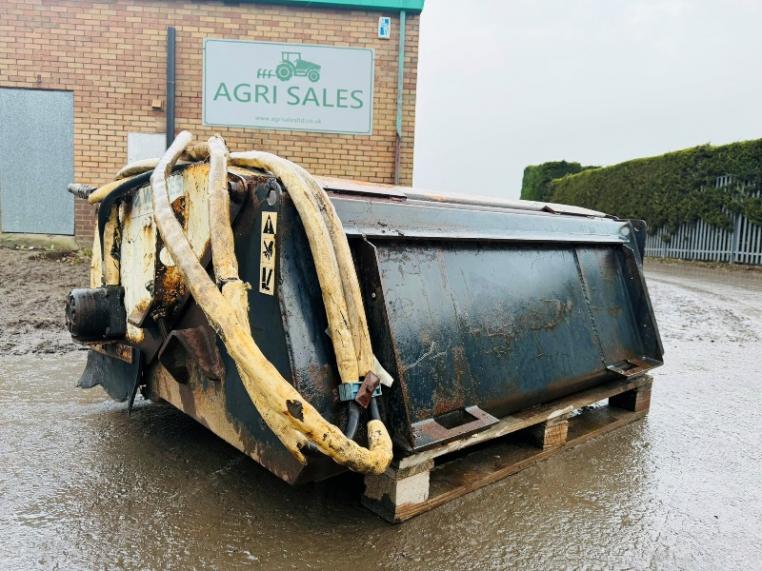 BOBCAT ROAD SWEEPER BRUSH*TO SUIT SKIDSTEER*VIDEO*