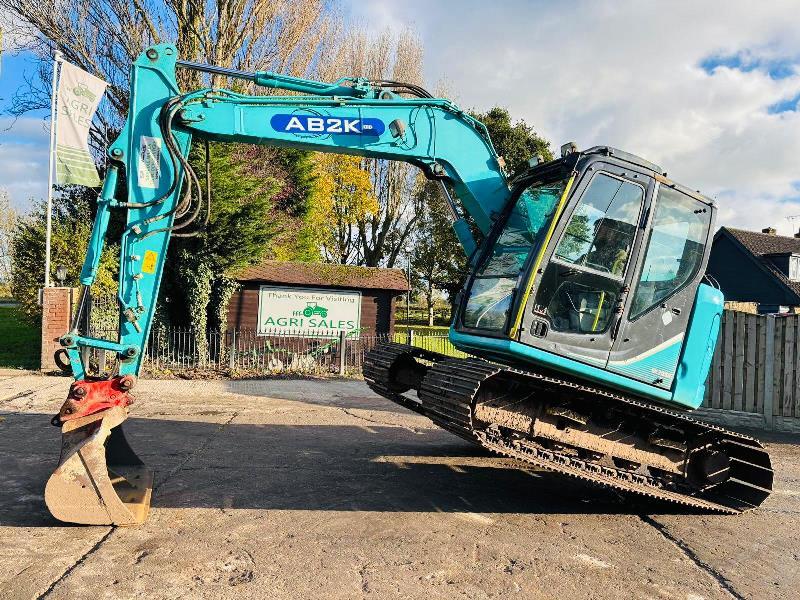 KOBELCO SK75SR-3E EXCAVATOR *YEAR 2015, 5578 HOURS* C/W BOGG MASTER TRACKS *VIDEO*
