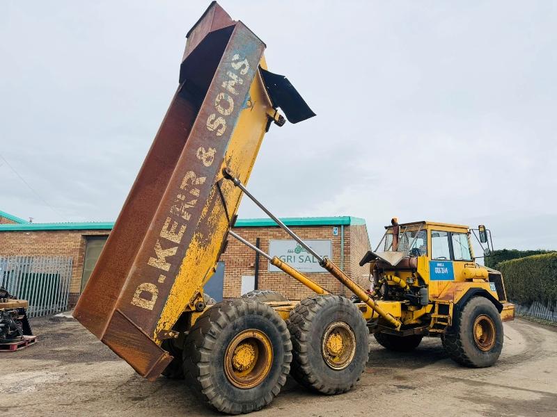 VOLVO A25C DUMP TRUCK*C/W HYDRAULIC TIP*VIDEO*